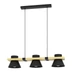 Eglo 43956 Maccles függeszték, fekete, E27 foglalattal, max. 3x15W, IP20