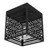 Eglo 900355 Piedritas mennyezeti lámpa, fekete, E27 foglalattal, max. 1x40W, IP20
