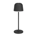 Eglo 900457 Mannera kültéri asztali lámpa, IP54, fekete, 200 lm, 3000K melegfehér, beépített LED, 2,2W, IP54