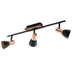Eglo 94586 Barnham spotlámpa, fekete, GU10 foglalattal, max. 3x3W, IP20