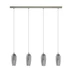 Eglo 96344 Farsala több ágú függeszték, üveg, G9 foglalattal, max. 4x3W, IP20
