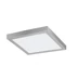 Eglo 97269 Fueva 1 LED panel, ezüst, szögletes, 2600 lm, 4000K természetes fehér, beépített LED, 22W, IP20, 400x400 mm