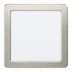 Eglo 99184 Fueva 5 LED panel, nikkel, szögletes, 1350 lm, 4000K természetes fehér, beépített LED, 11W, IP20, 166x166 mm