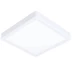 Eglo 99237 Fueva 5 LED panel, fehér, szögletes, 2000 lm, 3000K melegfehér, beépített LED, 17W, IP20, 210x210 mm