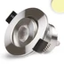 Beépíthető billenthető LED spotlámpa, kör, alumínium – 3W CREE melegfehér LED, IP20