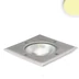 IP67 LED taposható talajba süllyesztett lámpa, négyzet, 3000K, 6W COB LED, 230V
