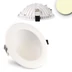 LED mélysugárzó 12W LUNA, dimmelhető, 2700K melegfehér, 662 lm (indirekt fény)
