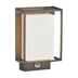 NORDLUX Nestor sensor kültéri fali lámpa, fekete, beépített LED, 8W, 550 lm, 49051503