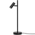 NORDLUX Omari asztali lámpa, állítható lámpafejjel, fekete, beépített LED, 3cm átmérő, 2112245003
