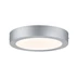 Paulmann 70654 Lunar LED panel, kerek, mennyezeti, króm, 3000K melegfehér, beépített LED, 1520 lm, IP20