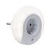 Paulmann 92494 Esby éjjelifény, konnektorba dugható, fehér, 3000K melegfehér, beépített LED, 30 lm, IP20