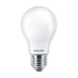 PHILIPS E27 normál izzó A60 LED fényforrás, 4000K természetes fehér, 10,5 W, 1521  lm, CRI 80, 8718699704148