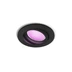 Philips Hue Centura fekete süllyesztett spotlámpa, kör, White and Color Ambiance, 1x6W, 350lm, RGBW 2000-6500K, 1xGU10 LED fényforrás, 8719514342927