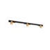 Zuma Line Mannari LED mennyezeti lámpa, arany, GU10, 3x5W, 800 lm, ZU-C230757205