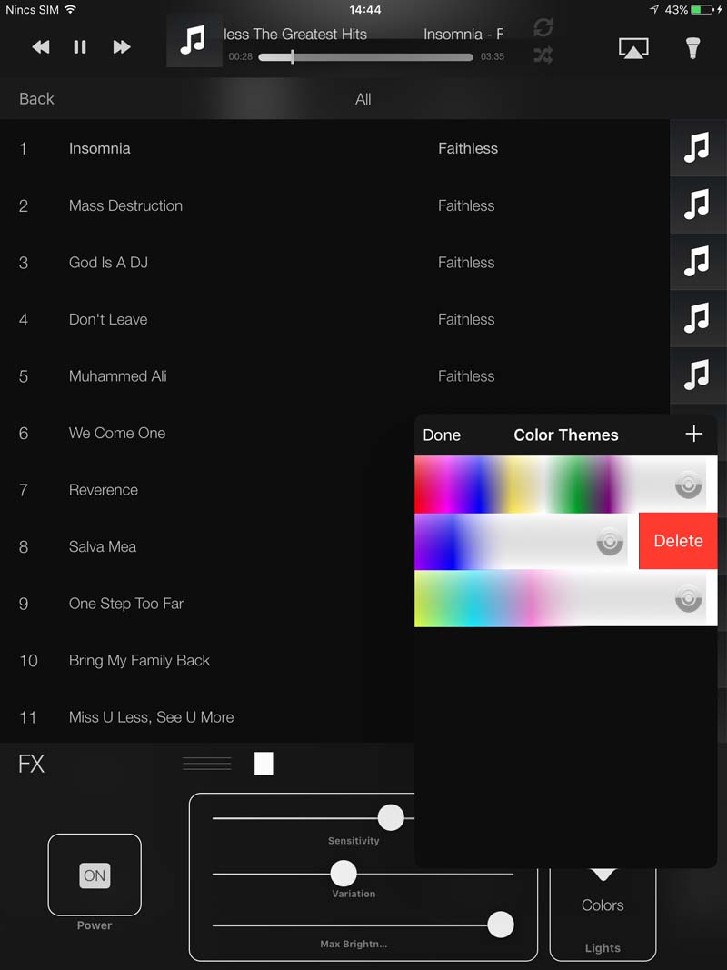 Ambify philips hue led világítás app party fény vezérlés
