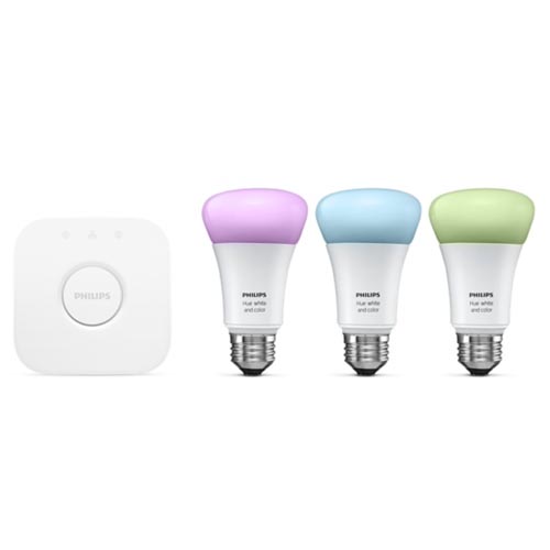 Philips Hue E27 LED kezdőcsomag starter kit white color ambiance